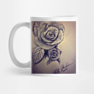 "A Portrait Of A Rose" Mug